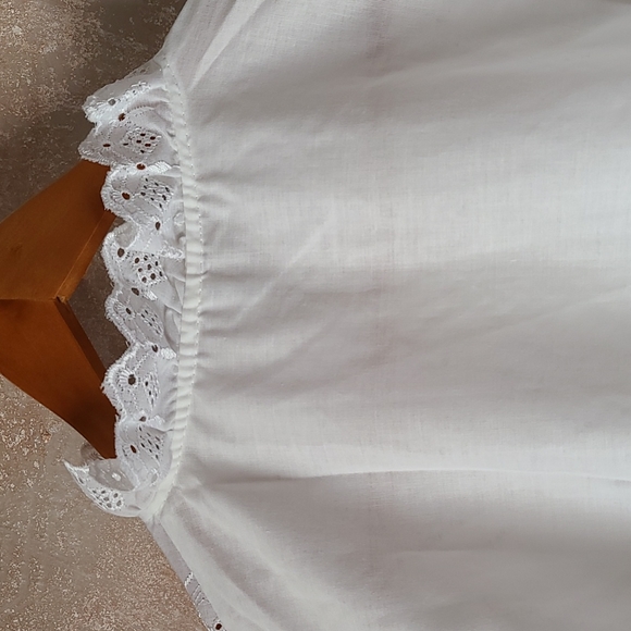 Vintage Button down lace blouse - Picture 10 of 13